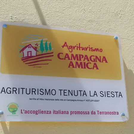 Gospodarstwo agroturystyczne Tenuta La Siesta *